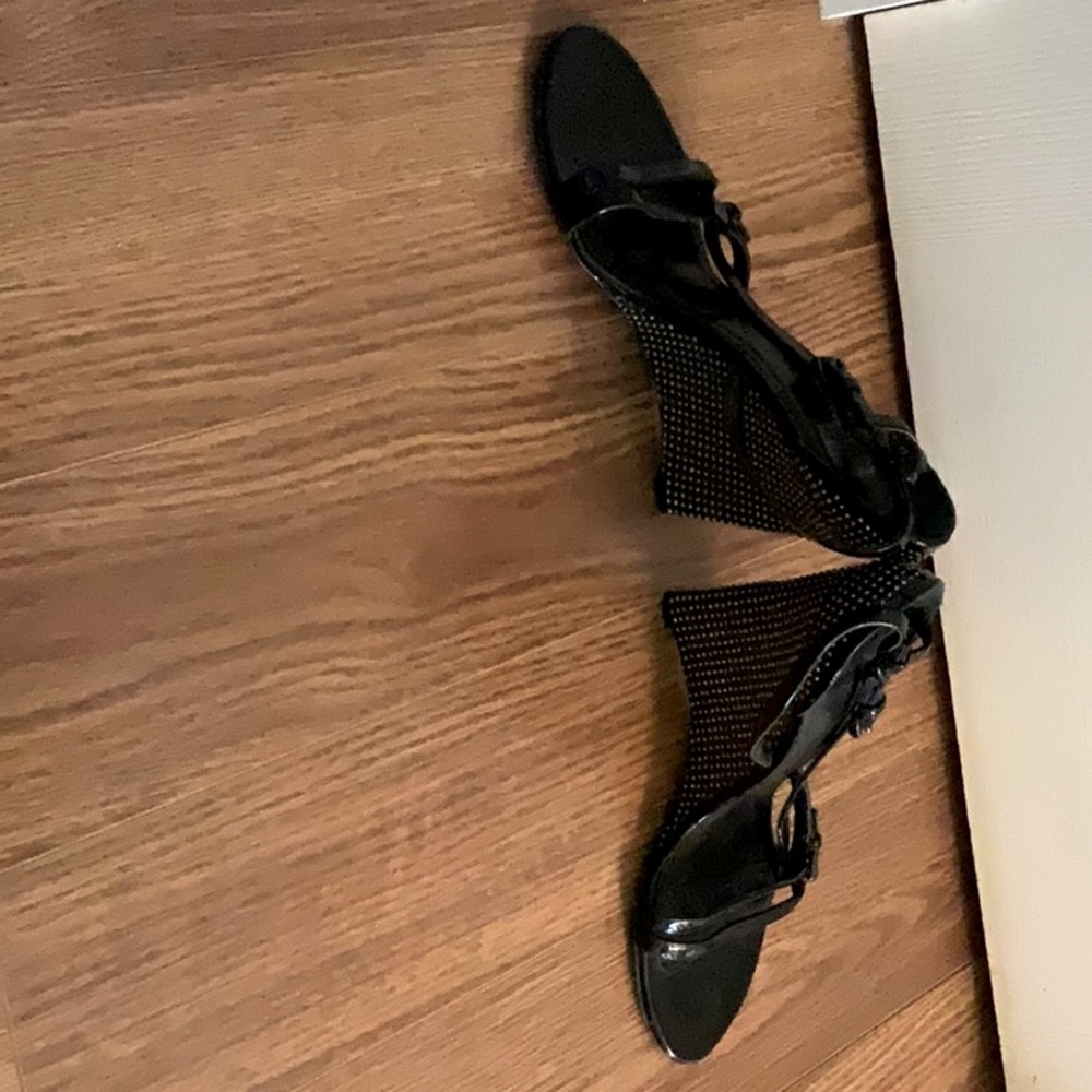 Black high heels